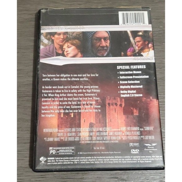Guinevere (DVD, 2003) Noah Wyle Sheryl Lee Sean Patrick Flanery GC - Picture 4 of 4
